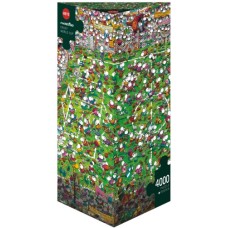 Puzzel Crazy World Cup 4000 3hk.Heye 29072