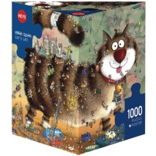 Puzzel Cat's Life,Deg.1000 3hk.Heye 29569